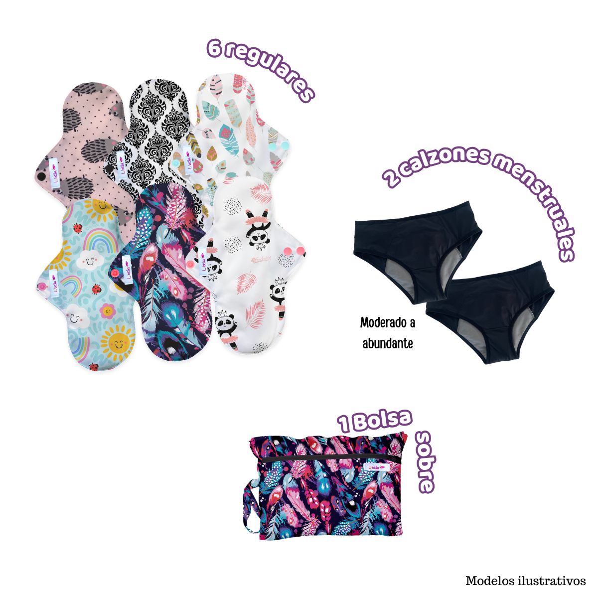 Pack Regular + Calzones menstruales