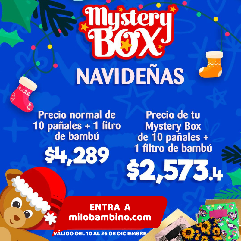 🎁 Mystery Box 10 Pañales de Tela Premium Ecopipo