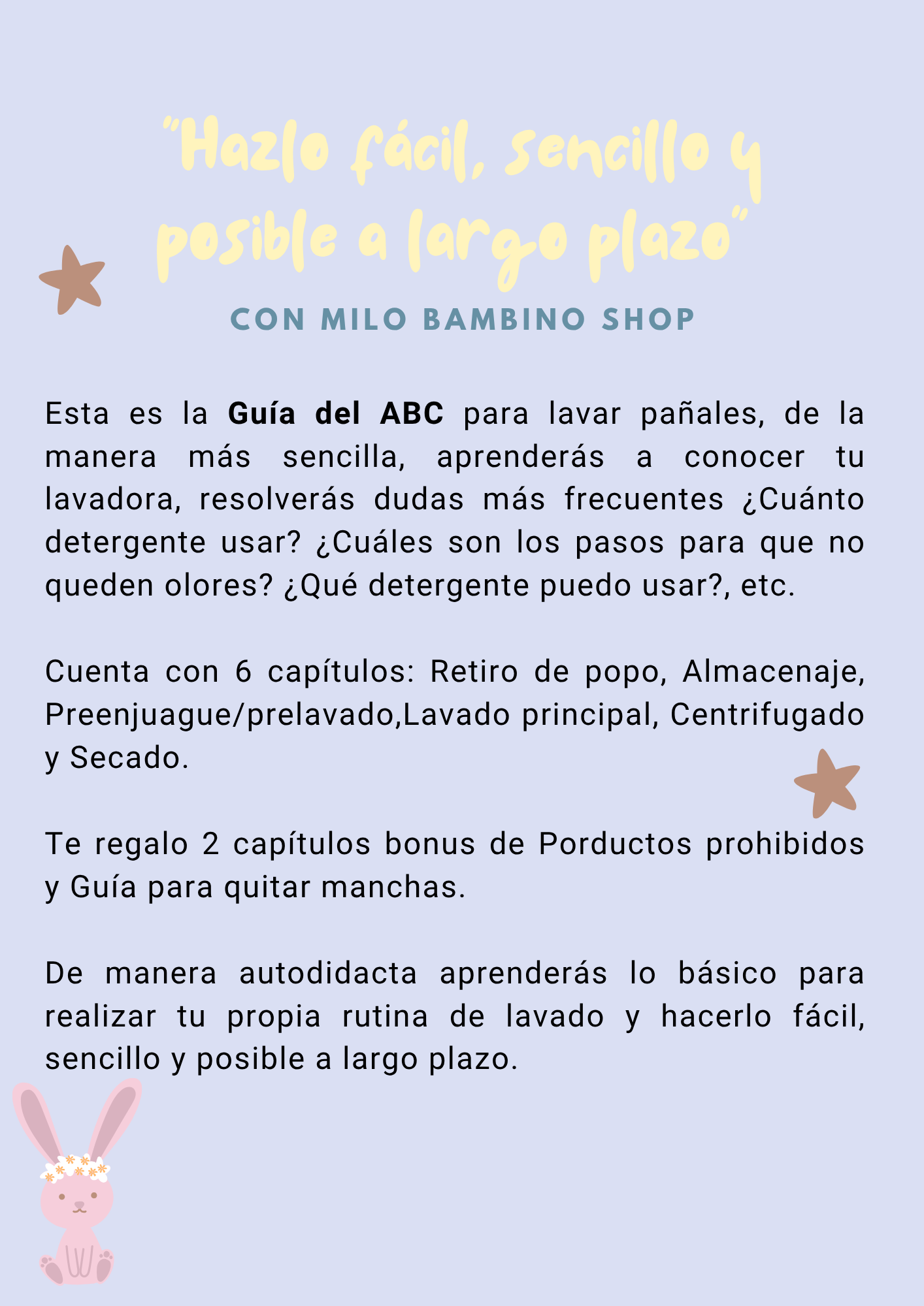 E-book "Mi guía el ABC de lavar pañales de tela"