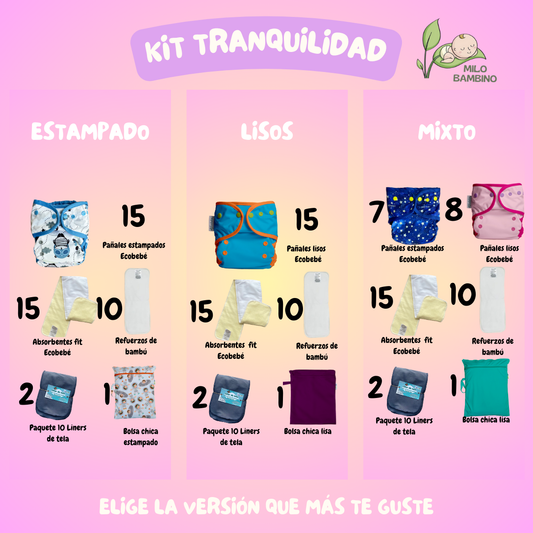 Kit Tranquilidad  Ecobebé Todo en 2 (TE2)