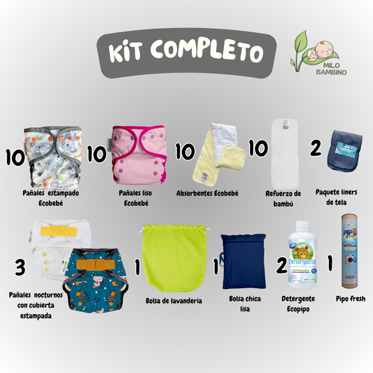 Kit Completo Ecobebé Todo en 2 (TE2)