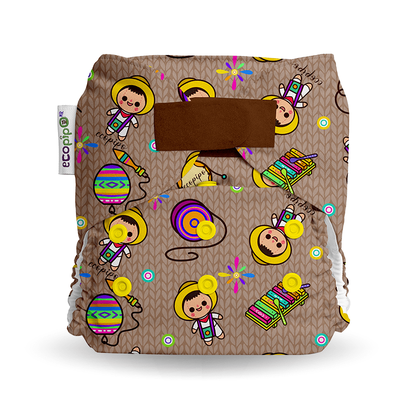 Pañal de Tela Estampado Unitalla
