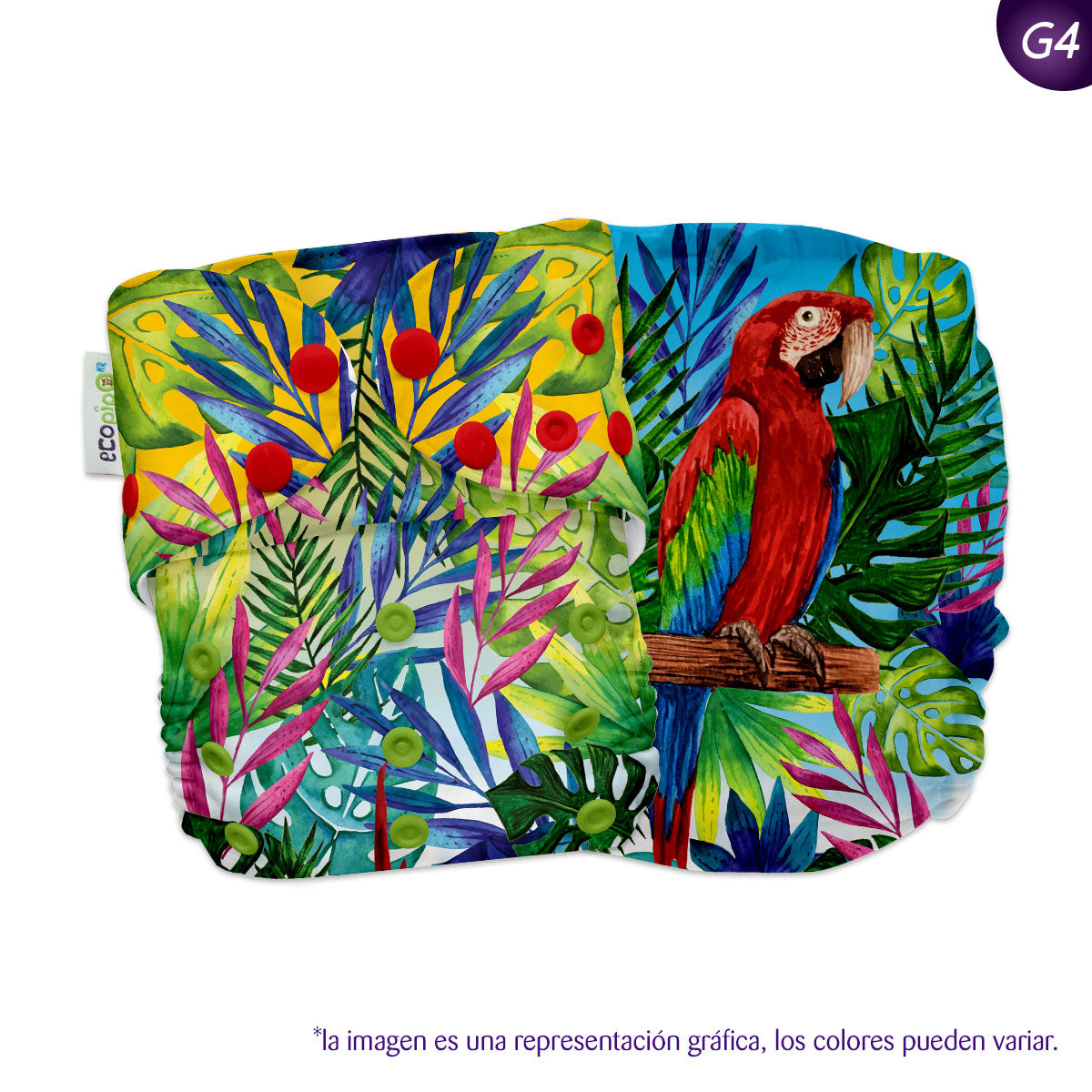 Pañal de Tela Estampado Unitalla