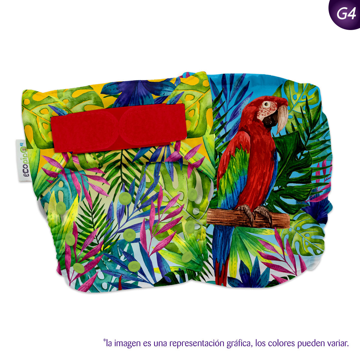 Pañal de Tela Estampado Unitalla
