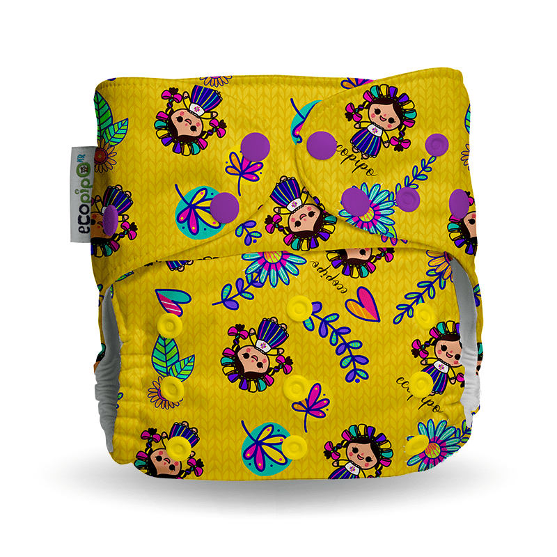 Pañal de Tela Estampado Unitalla