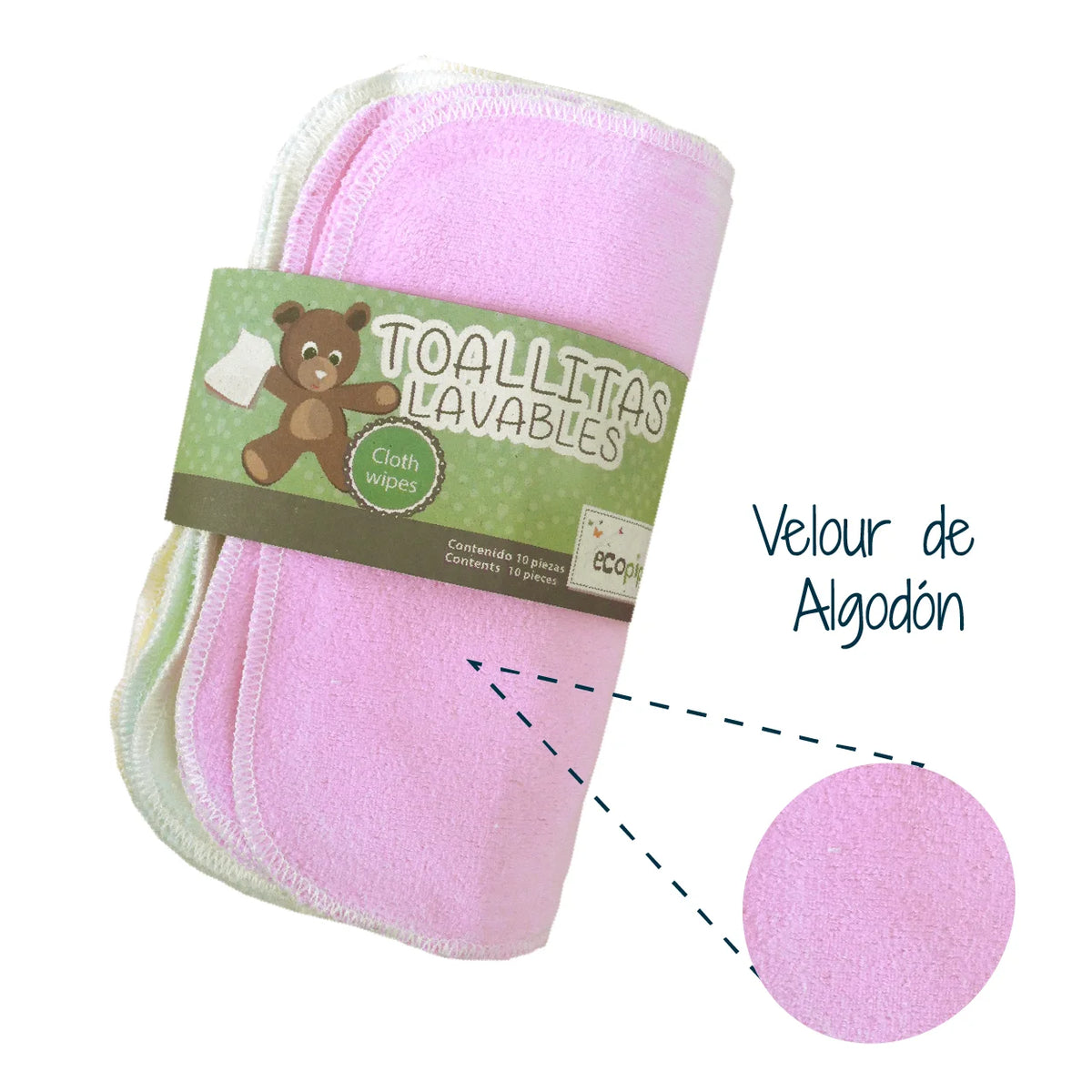 Toallitas lavables