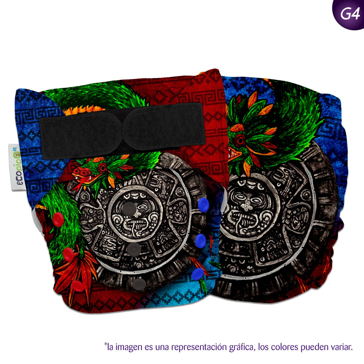 Pañal de Tela Estampado Unitalla