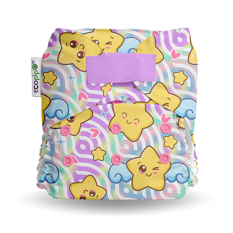 Pañal de Tela Estampado Unitalla